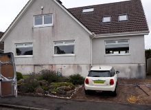 Render Cleaning Scotland Before Photograph