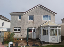 Render Cleaning Scotland Before Photograph