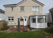 Render Cleaning Scotland After Photograph