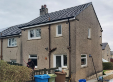 Render Cleaning Scotland Before Photograph