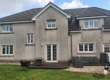 Render Cleaning Scotland Before Photograph
