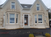 Render Cleaning Scotland Before Photograph